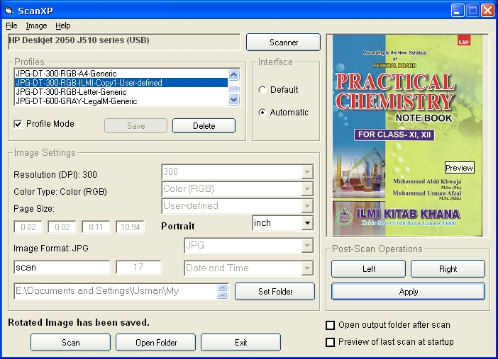 ScanXP ScanXP Screenshot