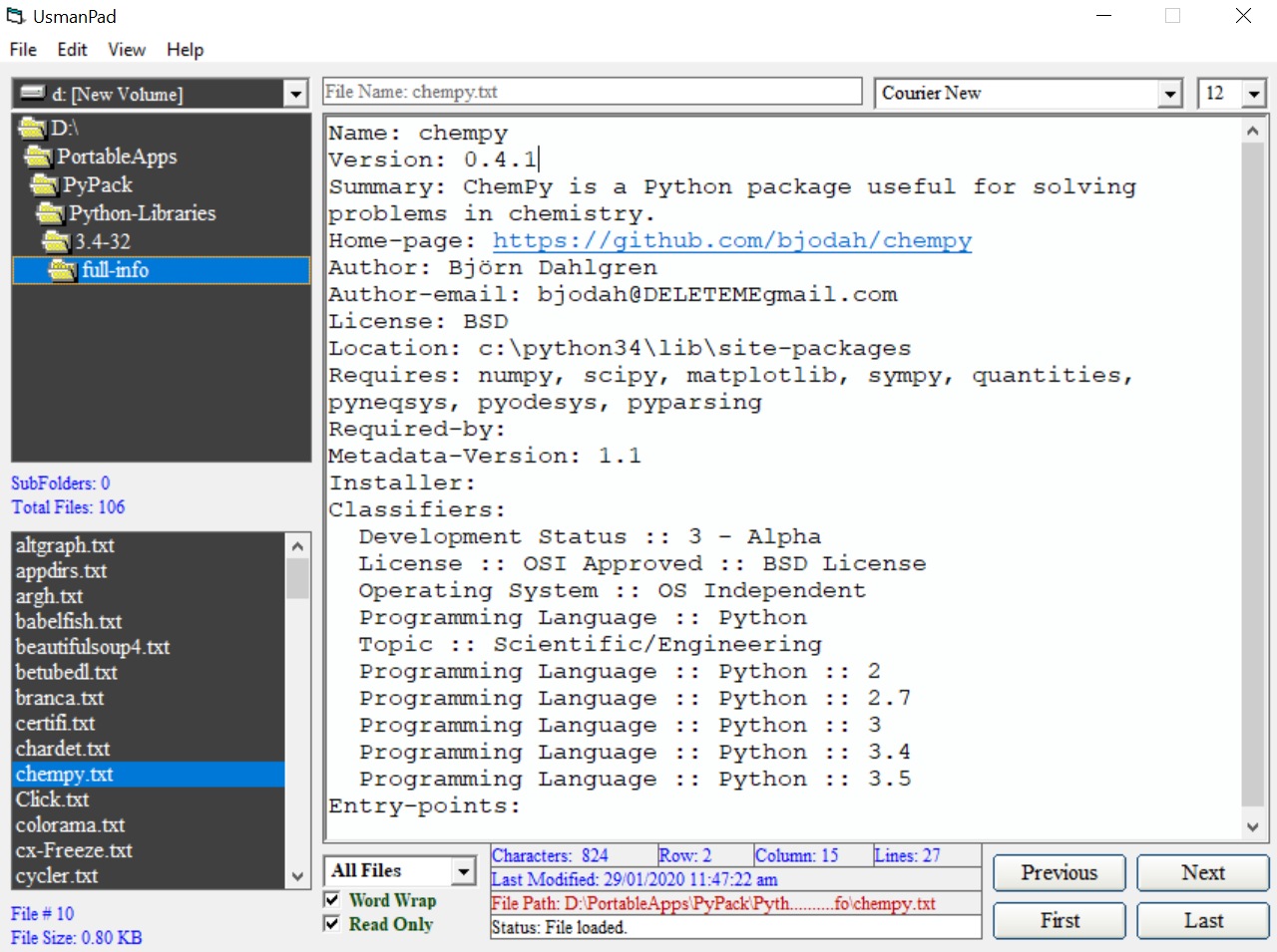 UsmanPad UsmanPad Screenshot